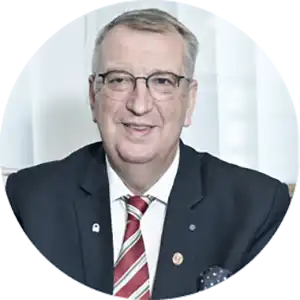 Porträtaufnahme von Dr. Robert Karwasz